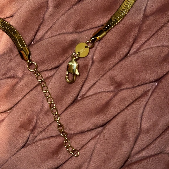 NIB Jennifer Zeuner Jewelry Karli Necklace 14K Hamilton - Picture 9 of 11